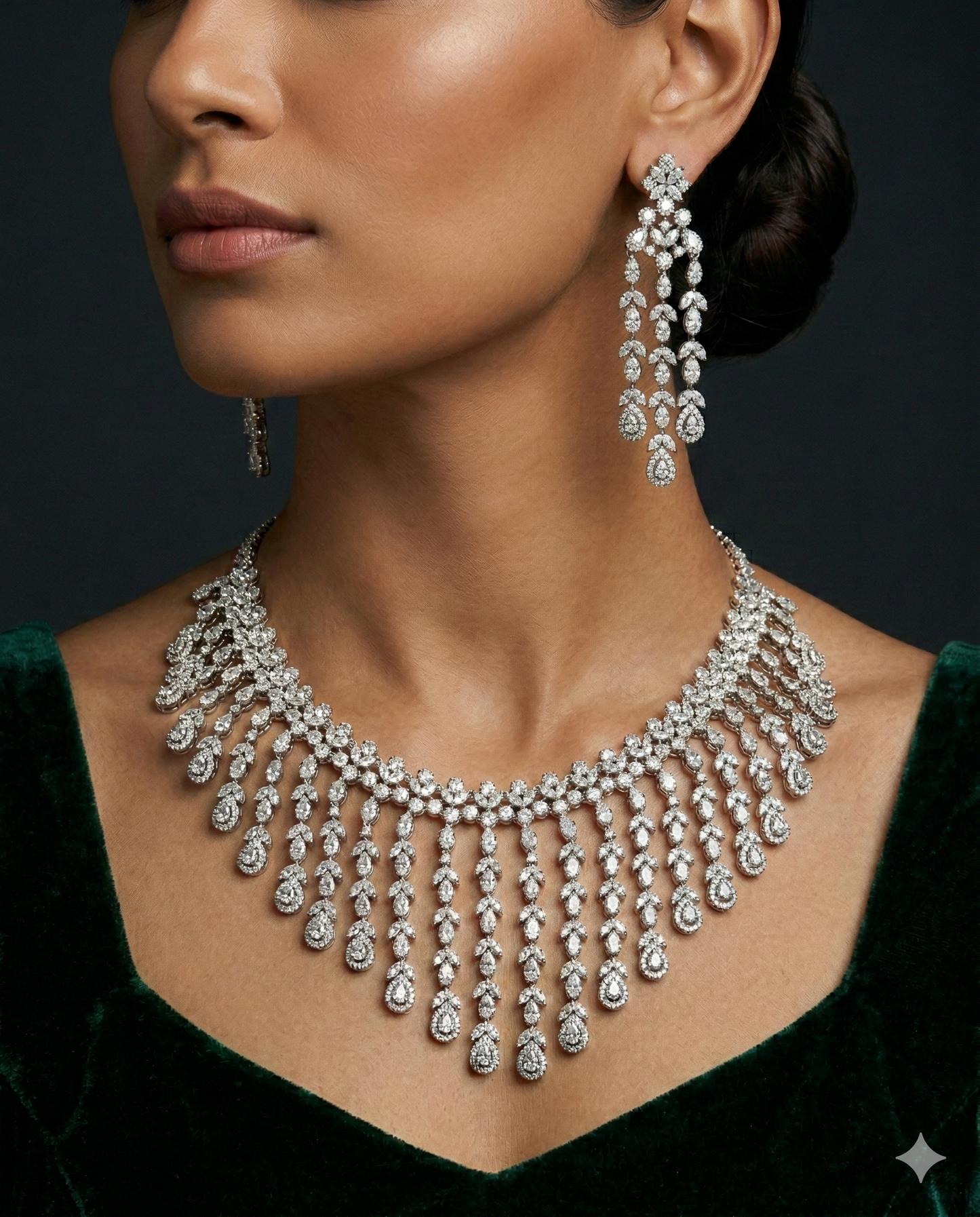 Classic Cascade Necklace Set
