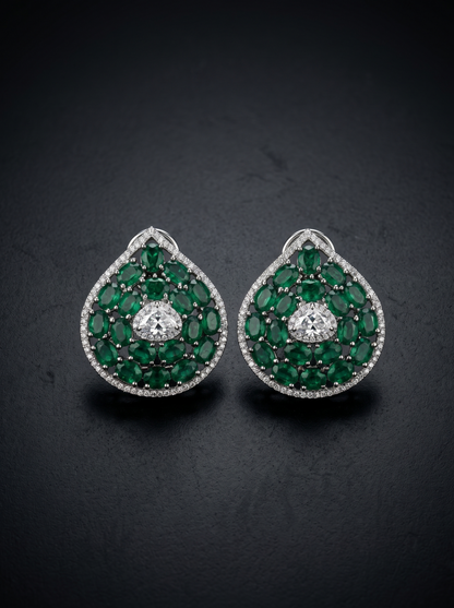 Emerald Constellation Studs