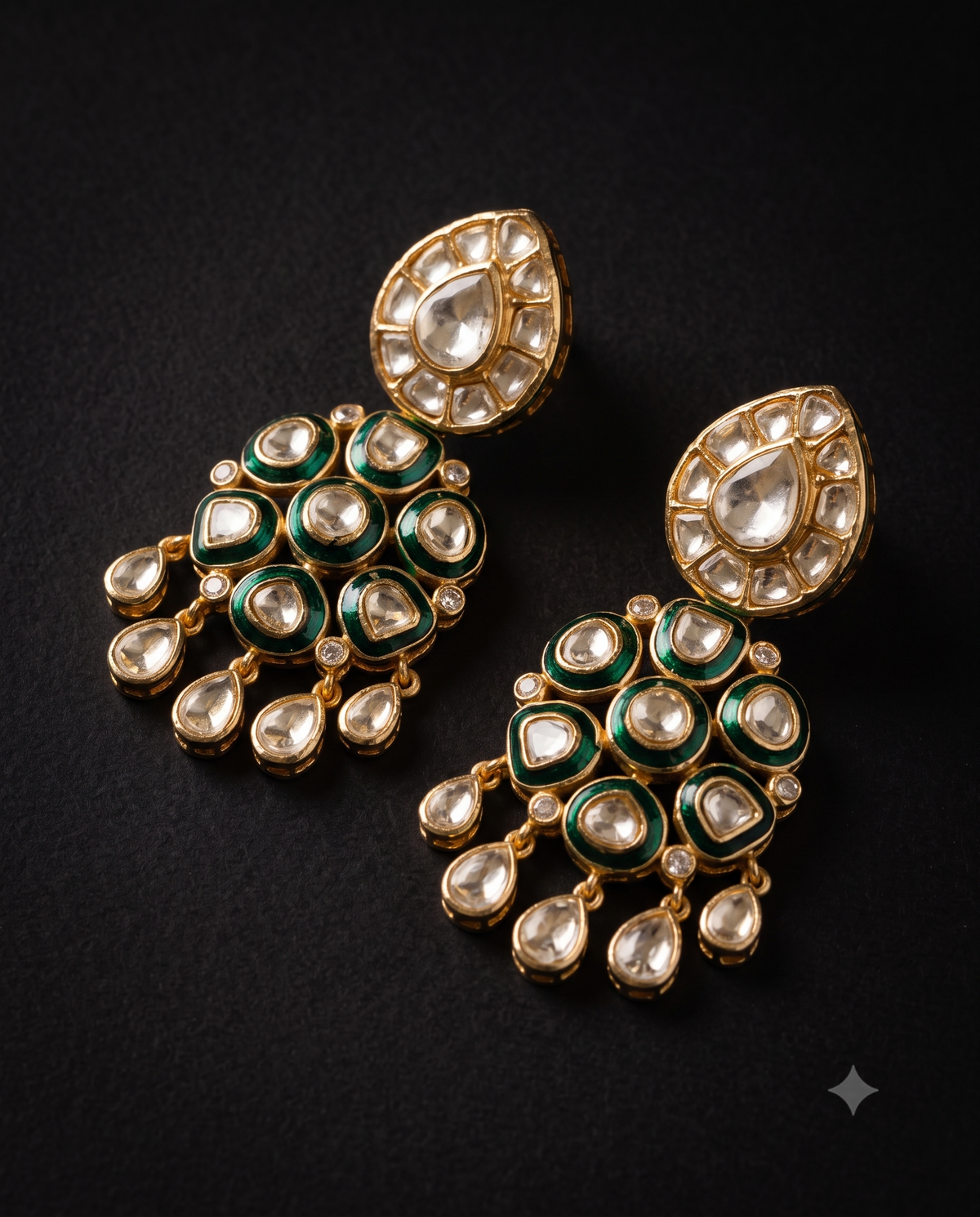 Darbaar Polki Necklace Set