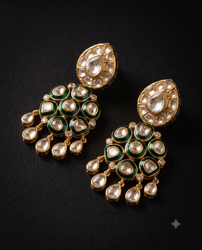 Darbaar Polki Necklace Set