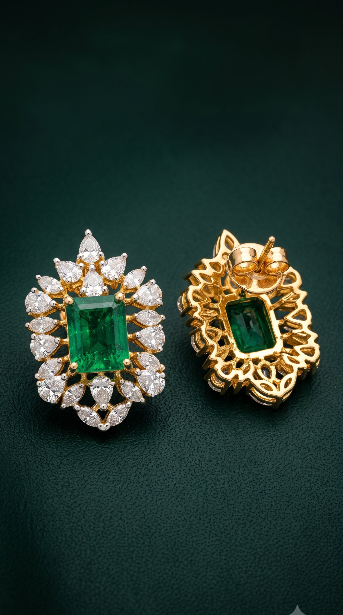 Pure Silver Classic Aureole Earrings