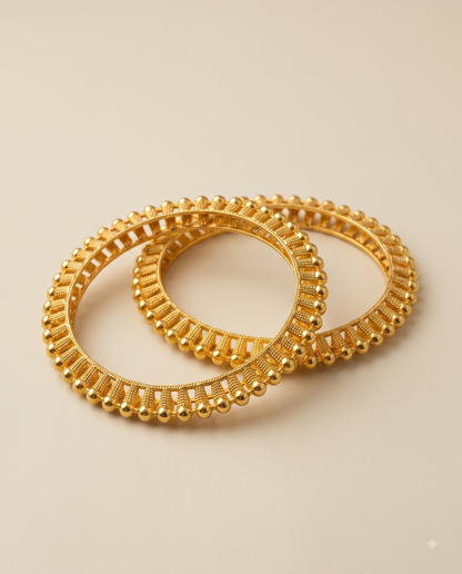 Classic Heritage Golden Bangles