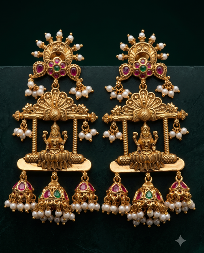 Golden Noori Earrings