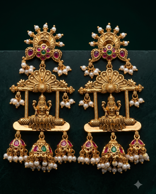 Golden Noori Earrings