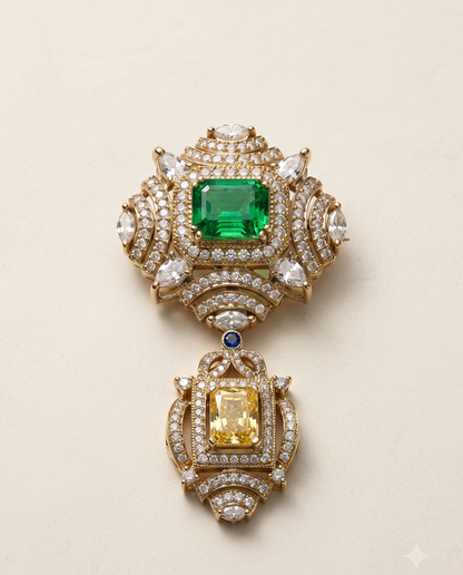 Royal Seal Brooch