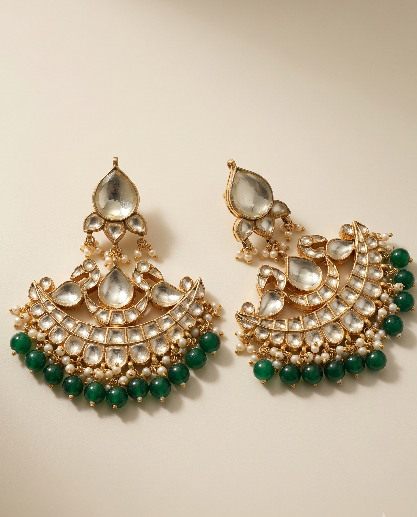 Polki Mehreen Jhumkas
