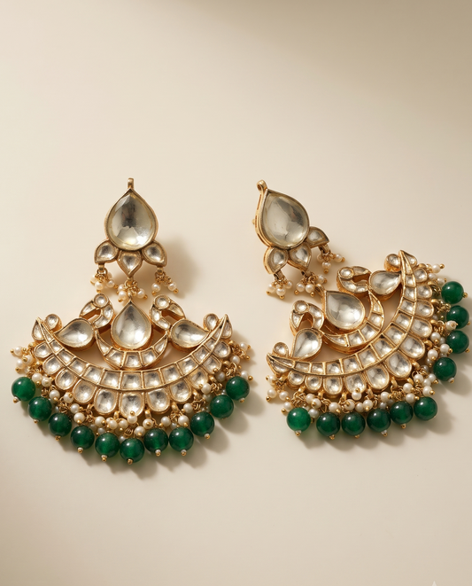 Polki Mehreen Jhumkas