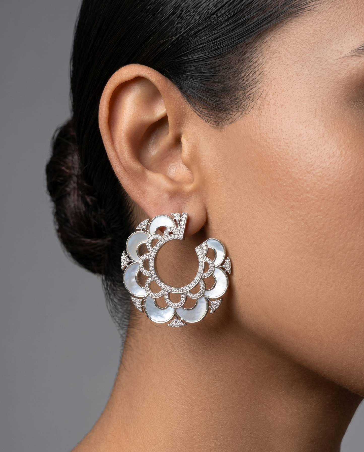 Pearl Orbit Earrings