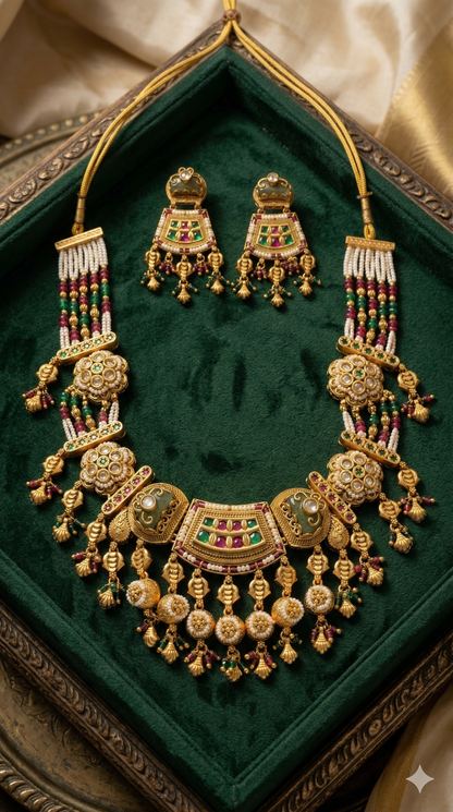 Imperial Darbaar Necklace sET