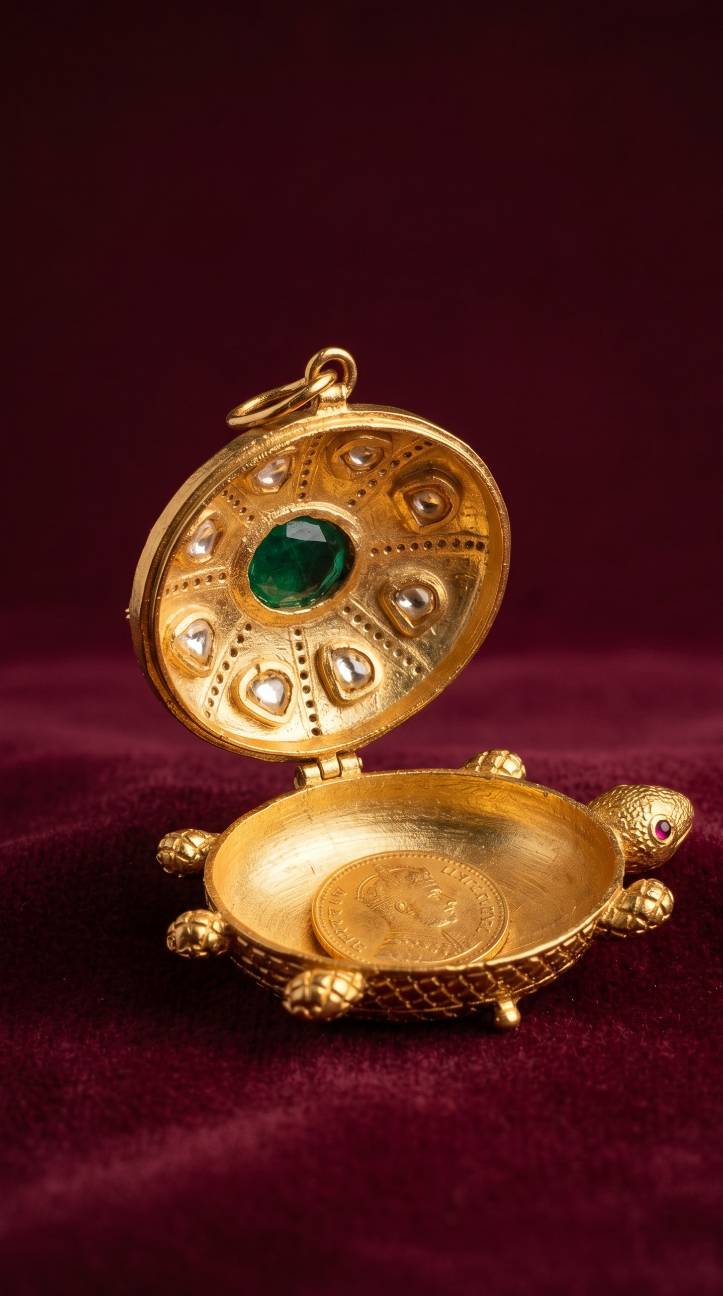 Golden Luxe Coin Box
