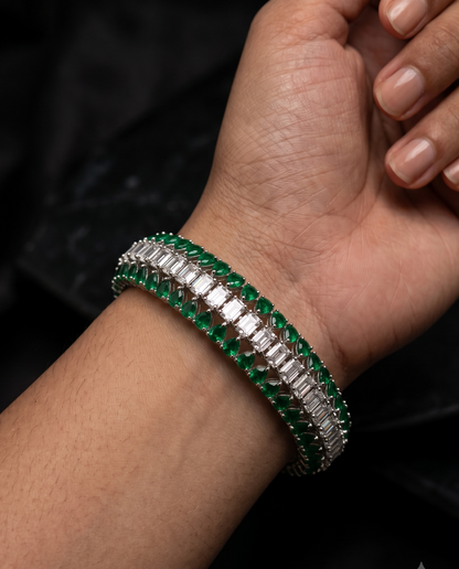 Emerald Bold Bracelet