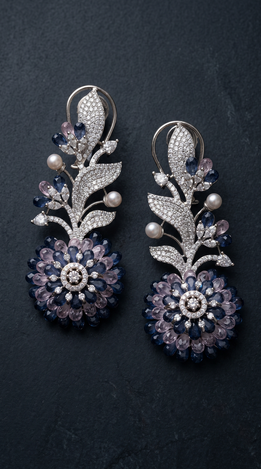 Lavender Bloom Earrings