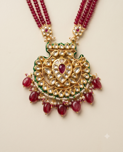 Ruby Kundan Mala