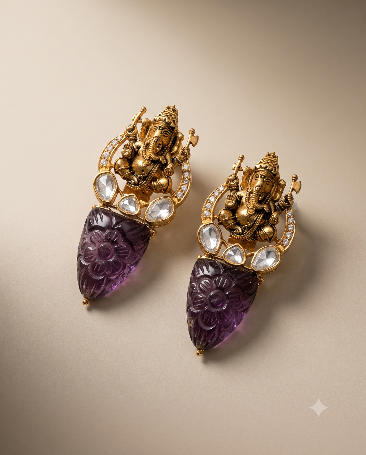 Divine Temple Fusion Earrings