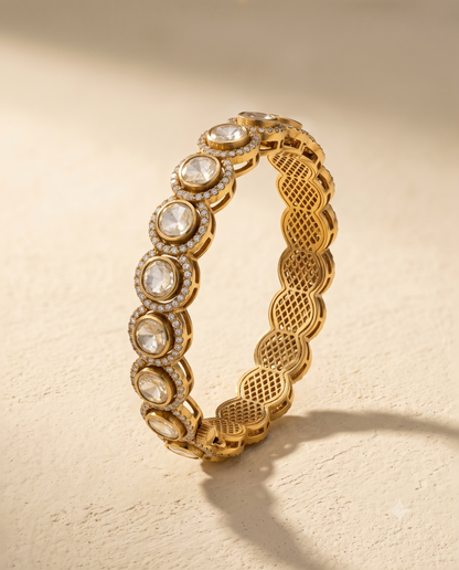 Polki Cascade Bracelet