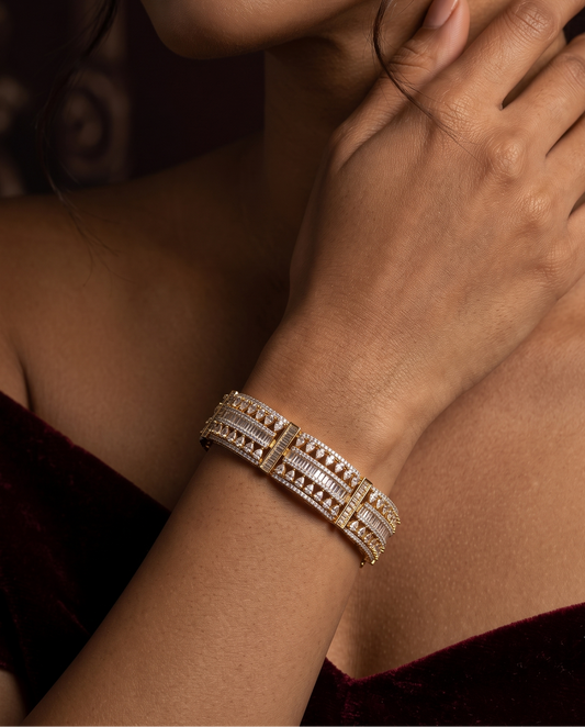 Golden Gajra Zehreen Bracelet