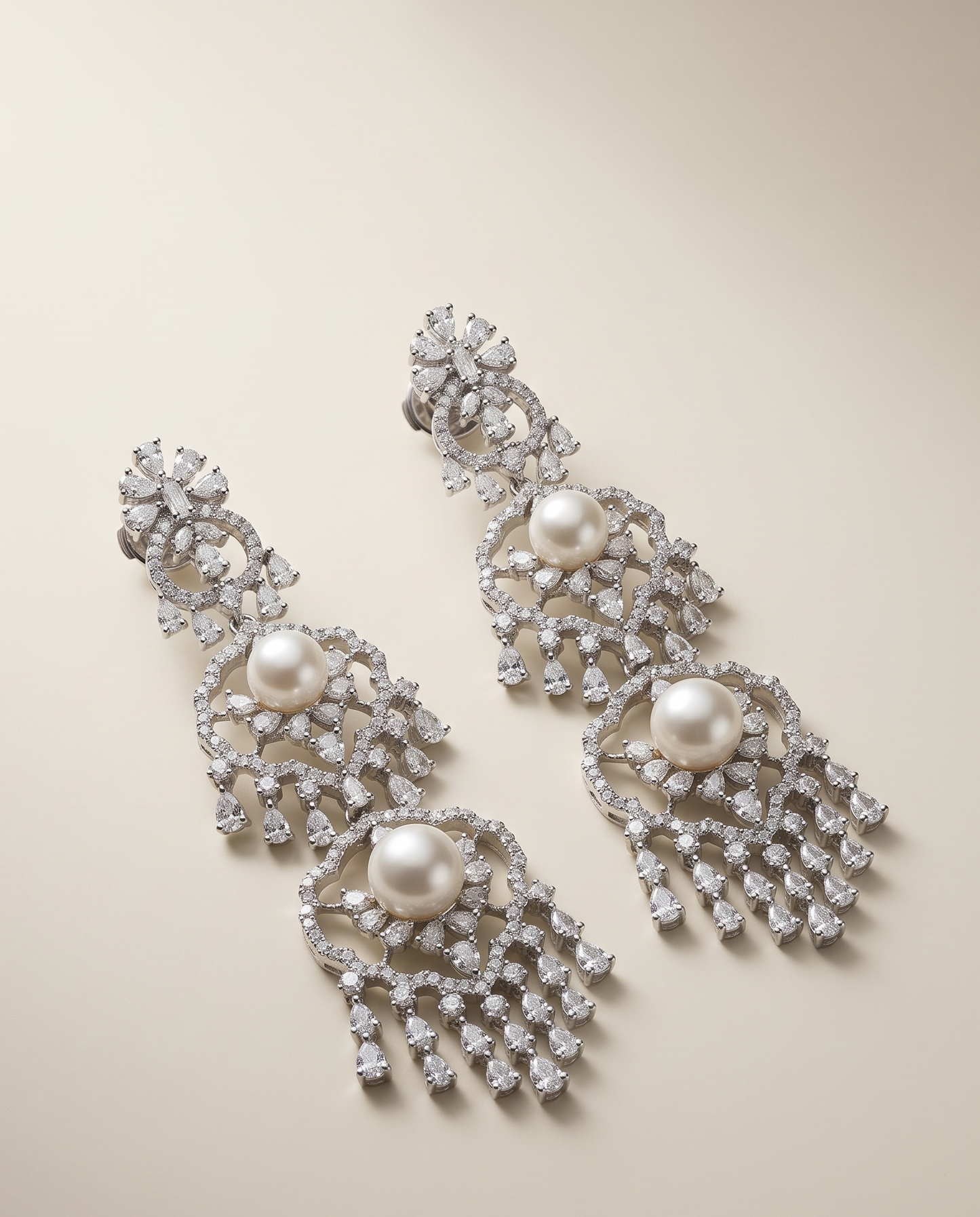 Classic Pearl Danglers