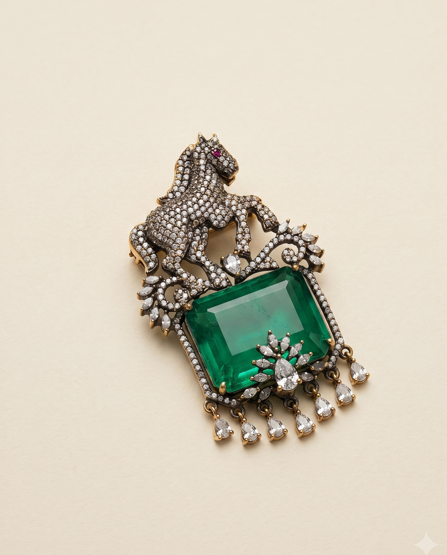 Stallion Statement Brooch
