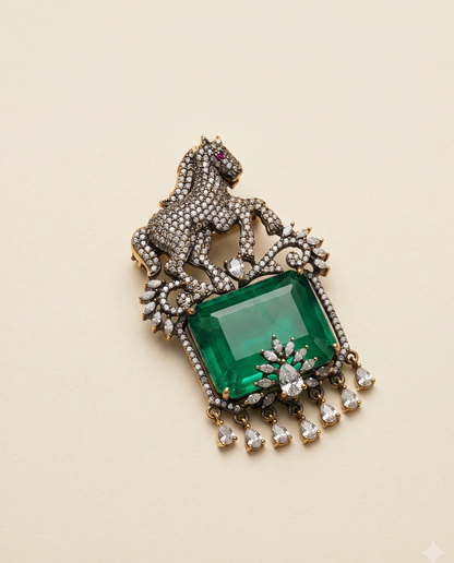 Stallion Statement Brooch