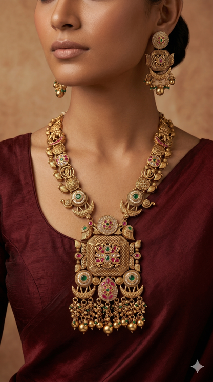 Viraya Templace Necklace Set