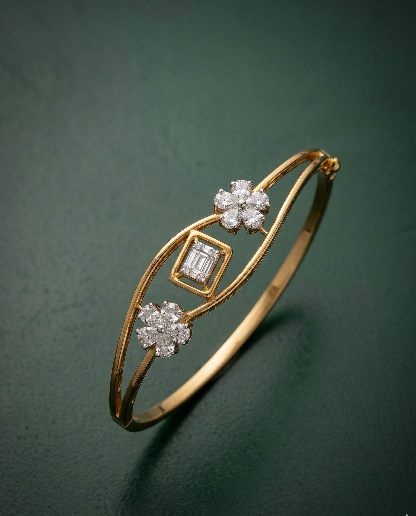 Pure Silver Silent Garden Bracelet