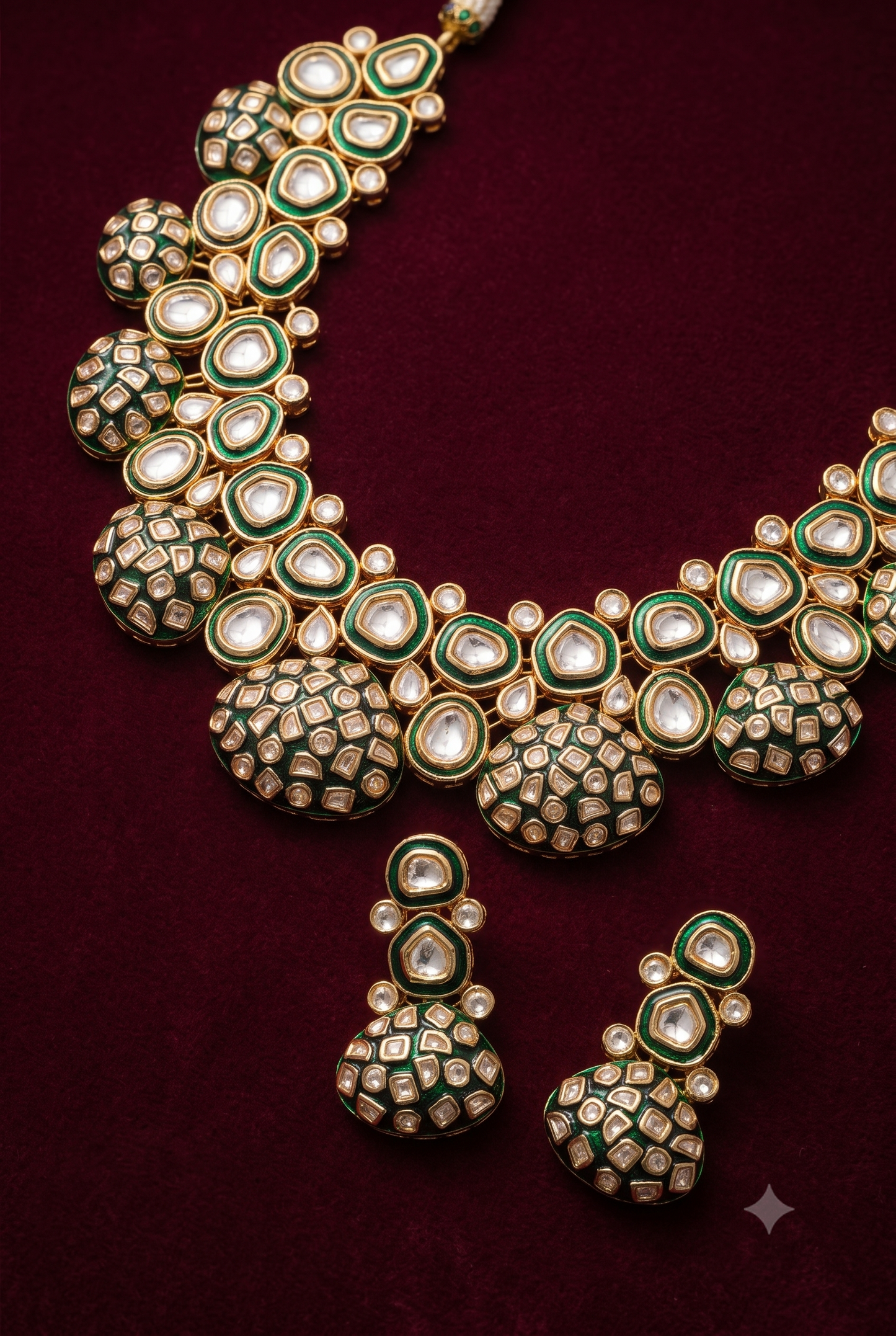 Traditional Meenakari Necklace Set