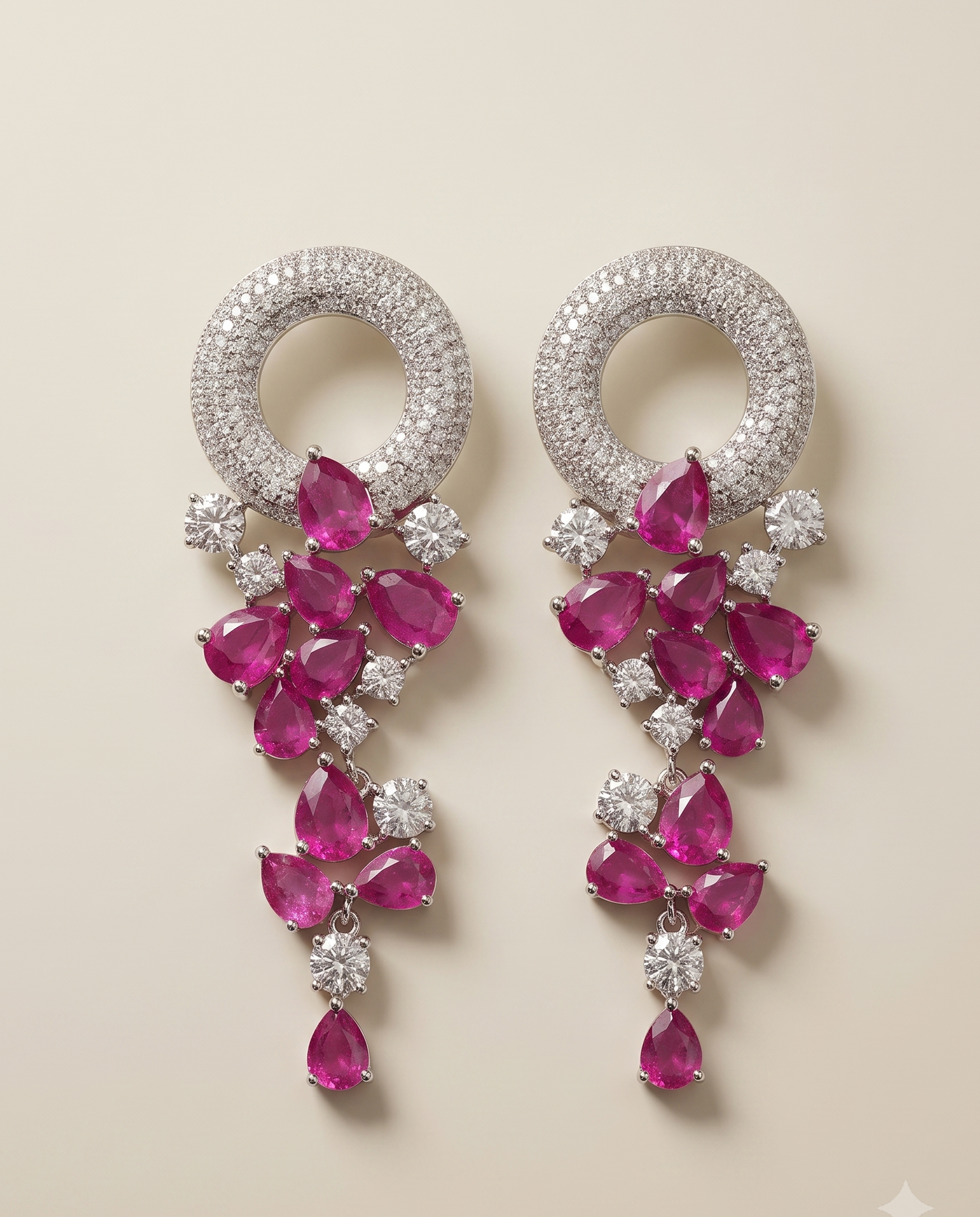 Red Velvet Earrings
