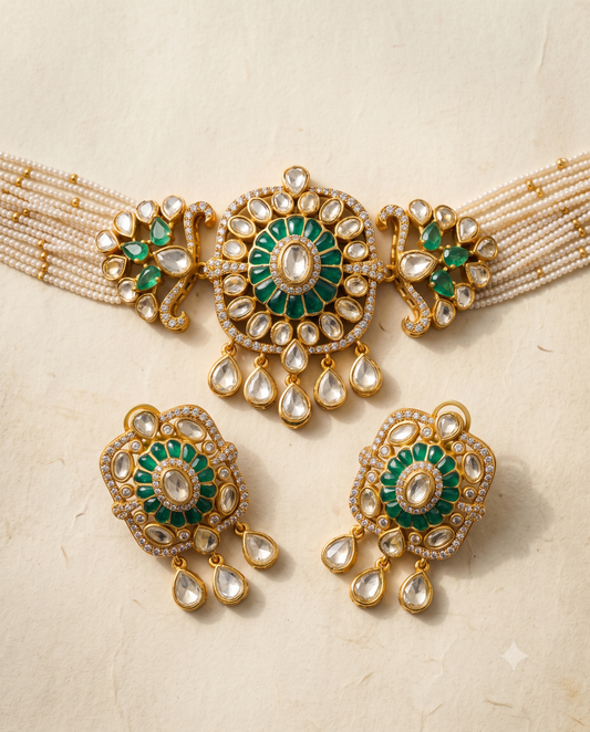 Zenana Polki Choker Set
