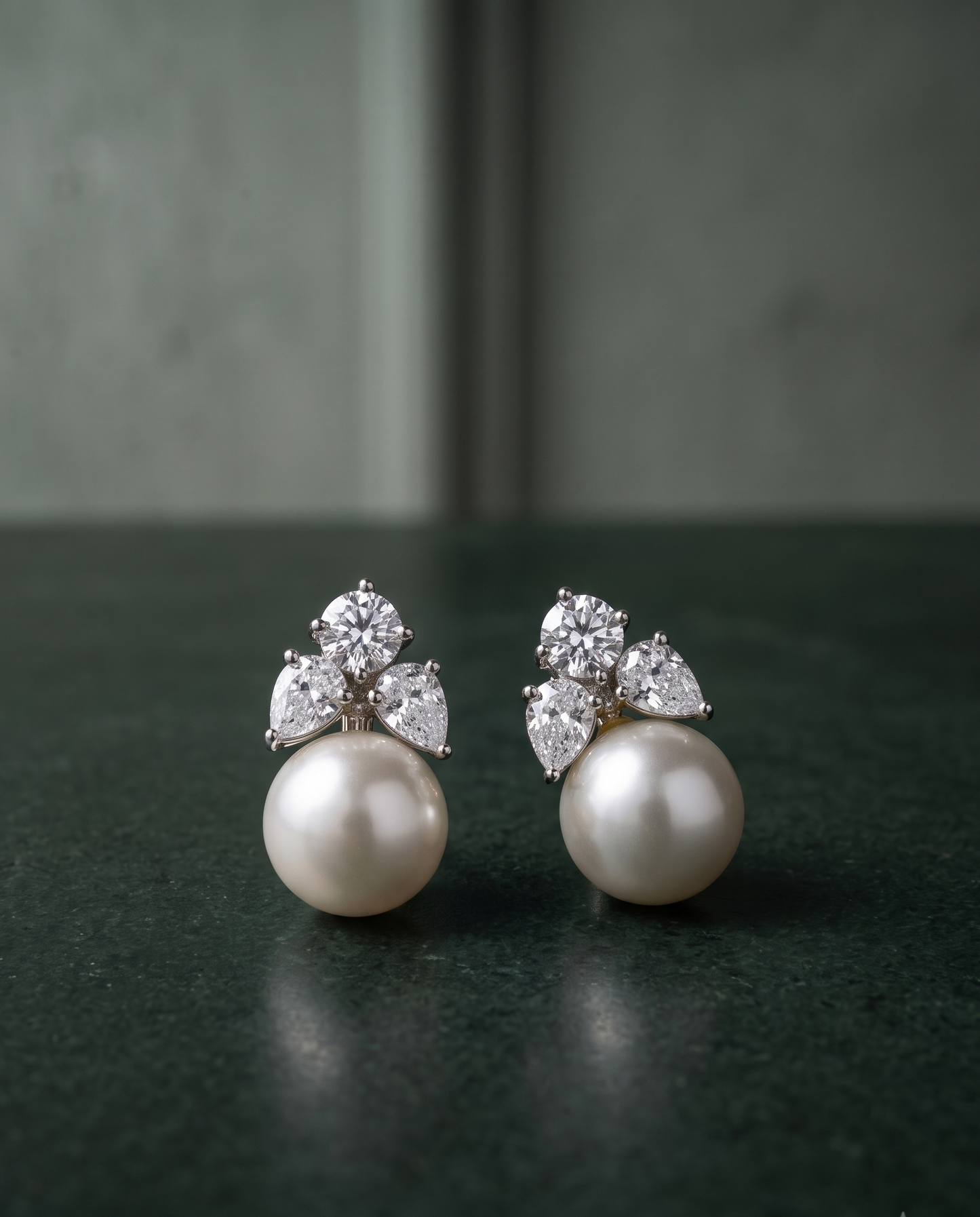 Pearl Drop Studs