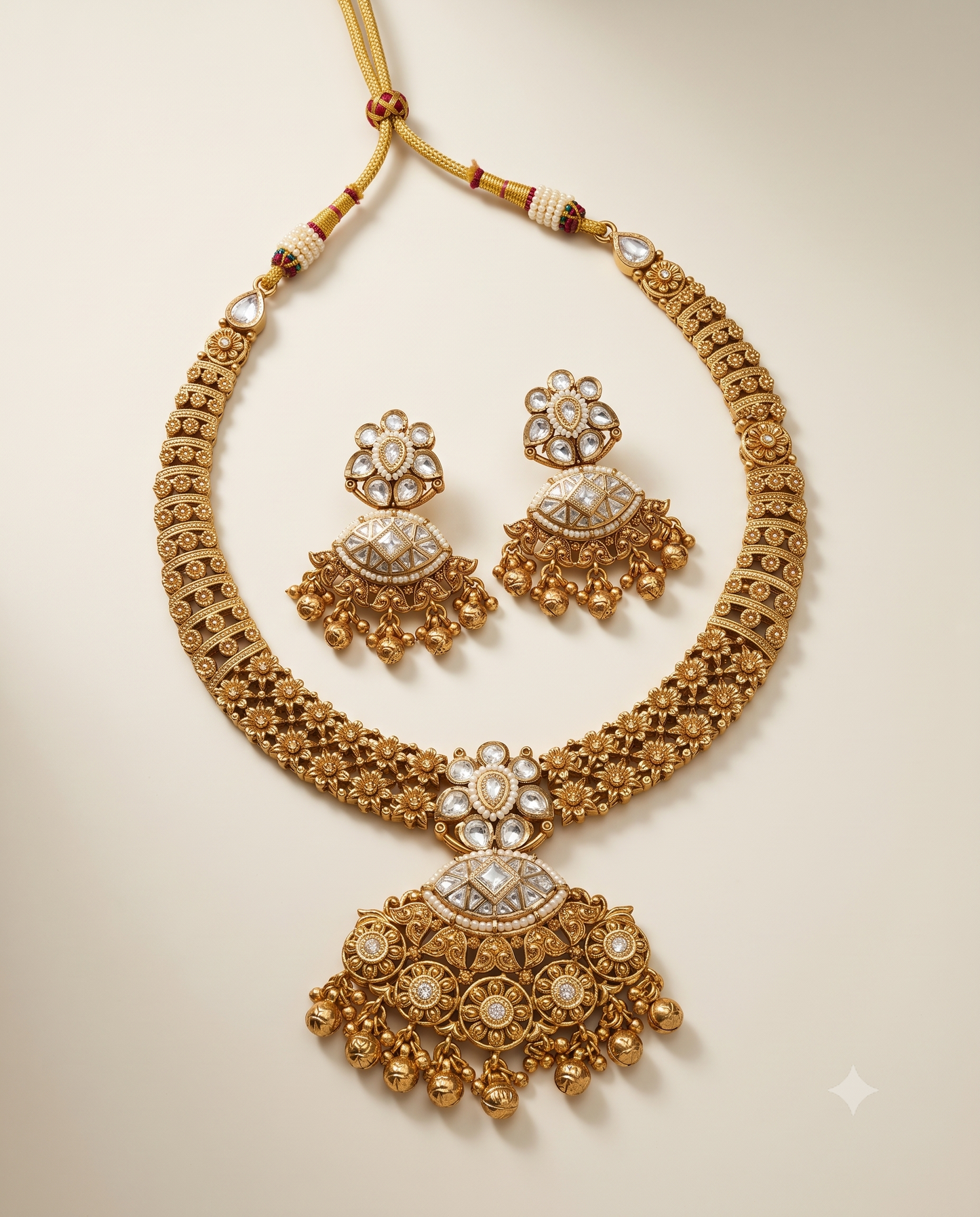 Golden Heirloom Necklace Set