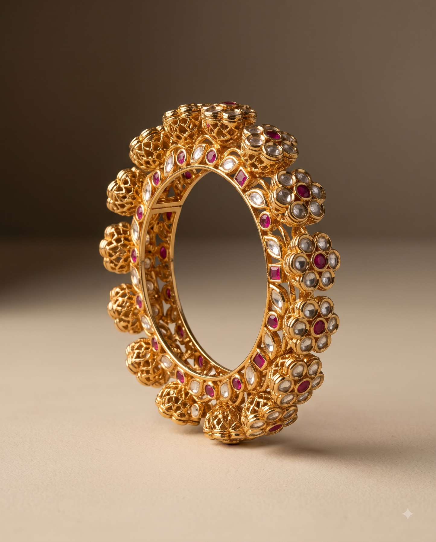 Polki Floral Pacheli Bracelet