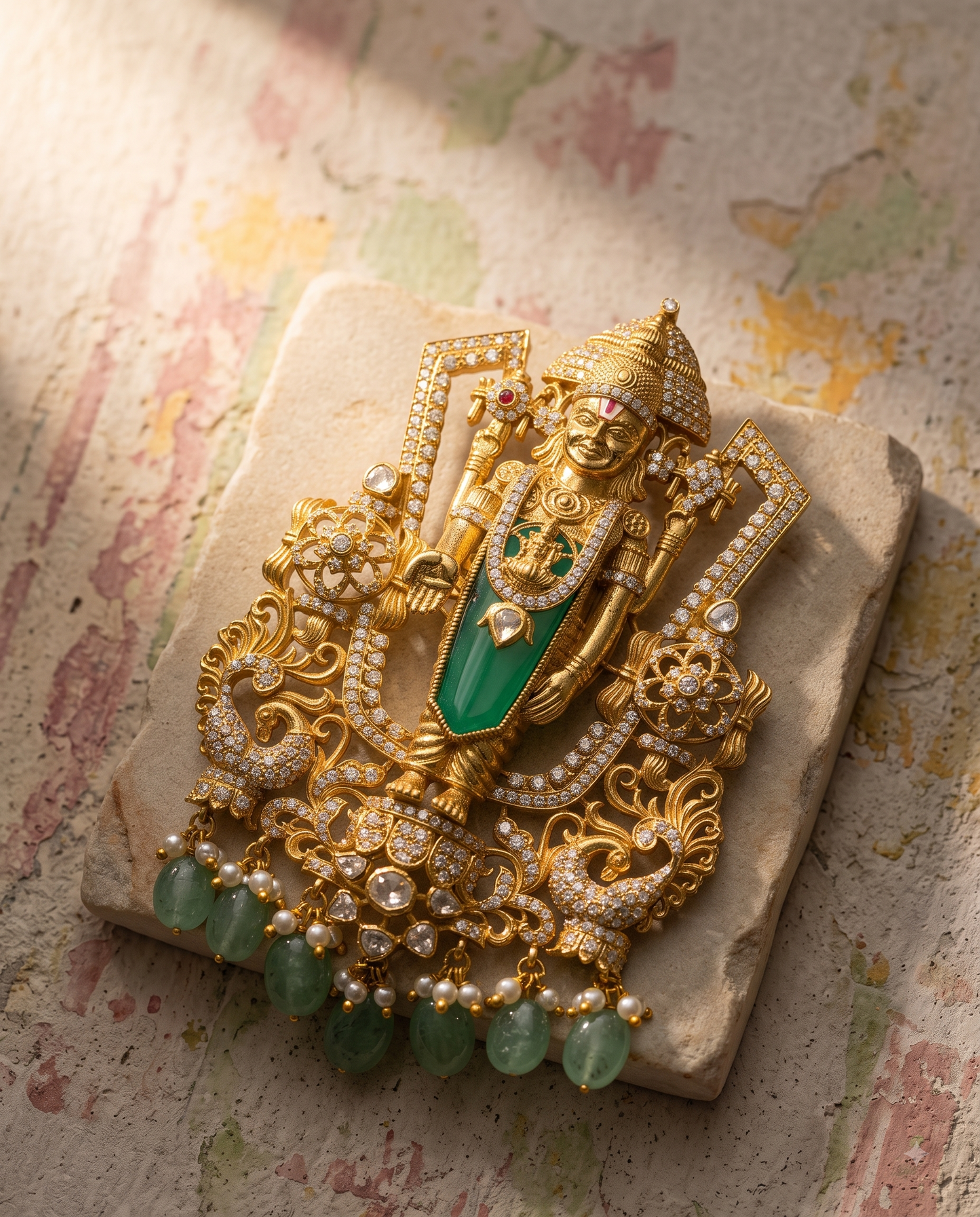 Pure Silver Balaji Pendant