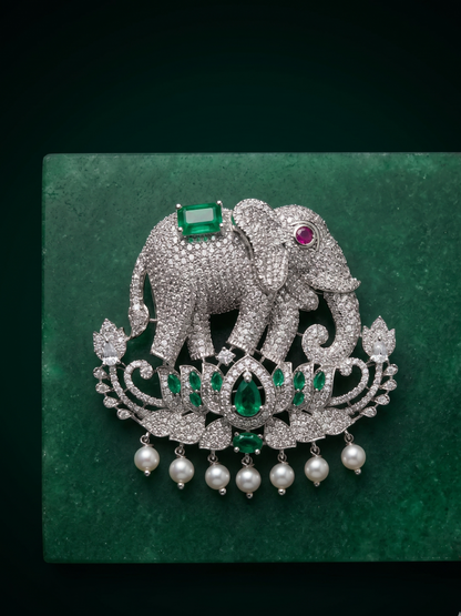 Gajraj Insignia Brooch