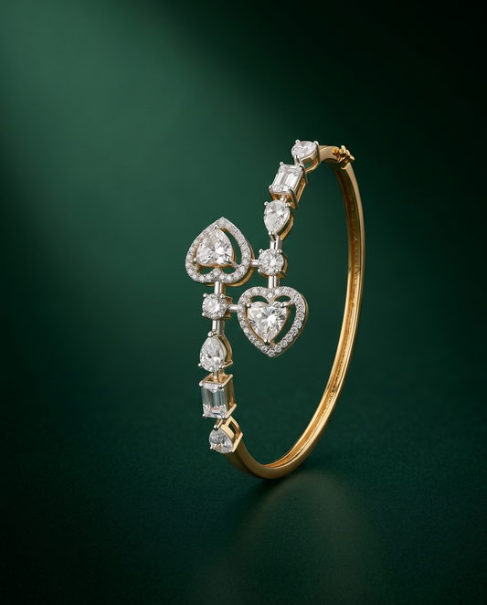 Pure Silver Eternal Duet Bracelet