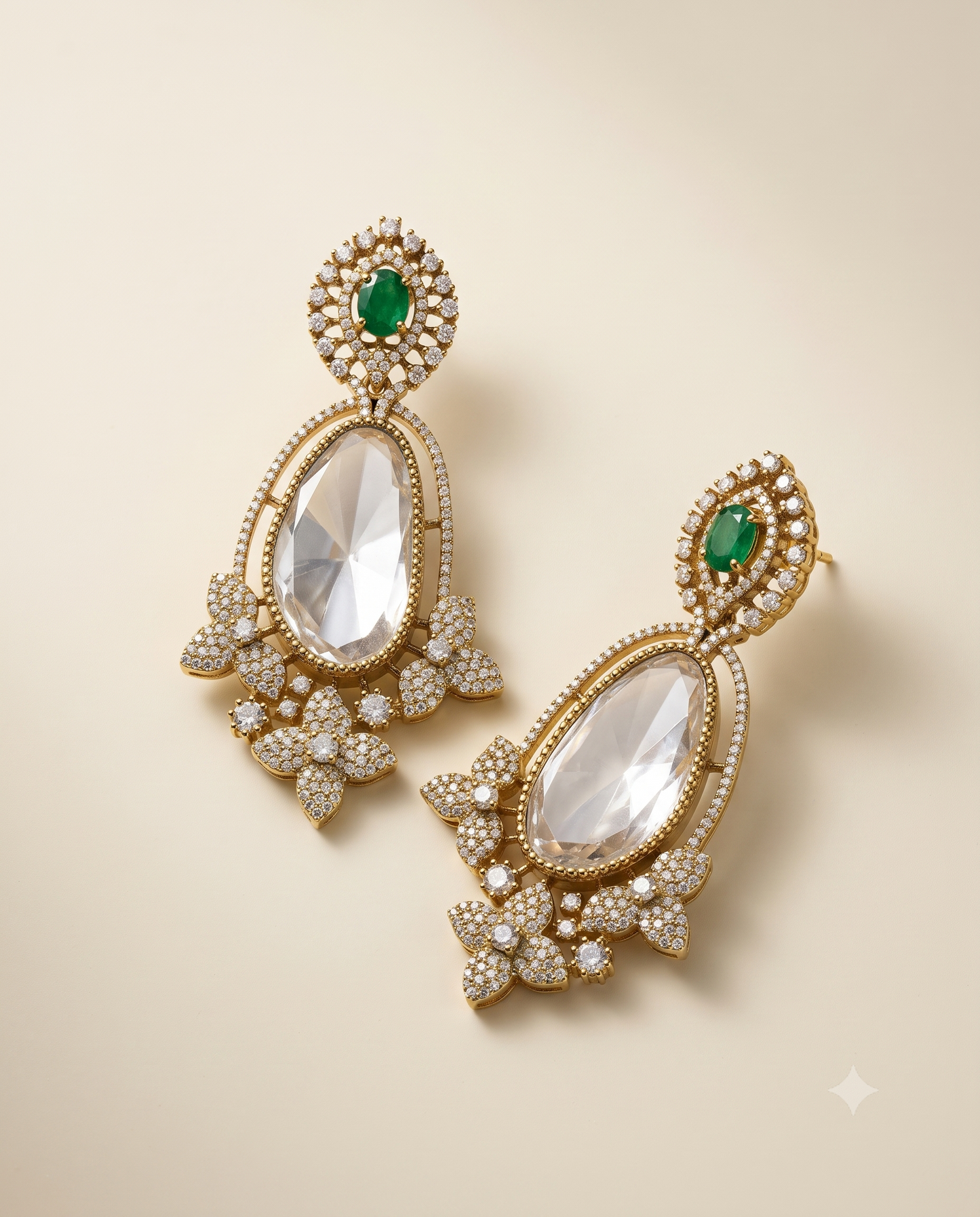 Meher Polki Long Drops