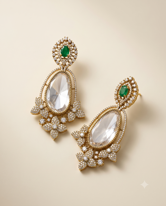 Meher Polki Long Drops