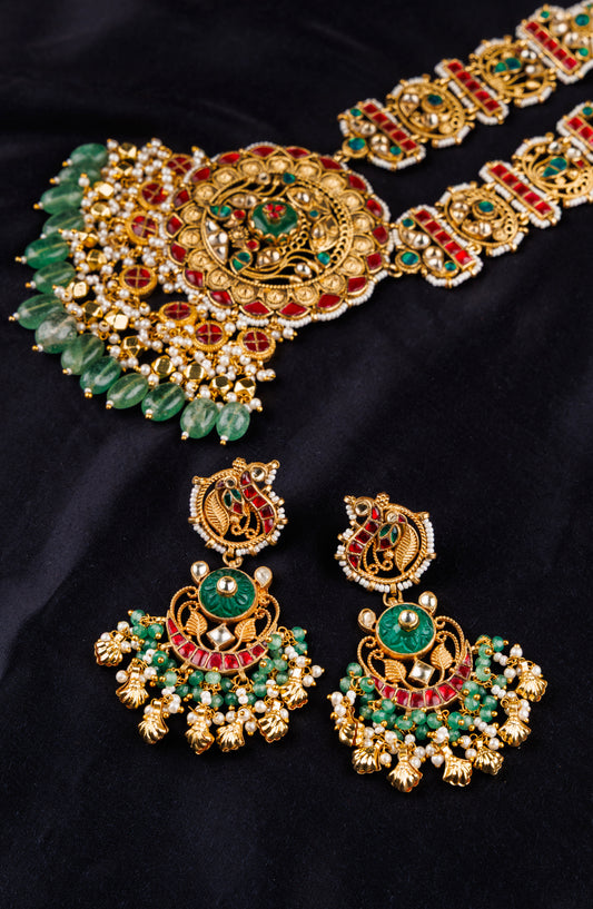 Rivaaz Kundan Necklace Set