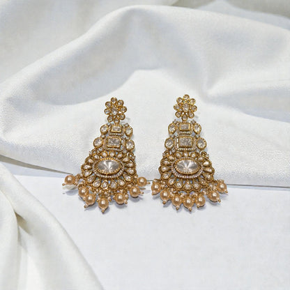 Polki Cascade Danglers