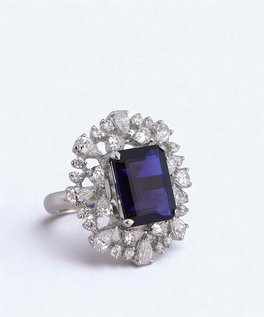 92.5 Silver Cocktail Ring