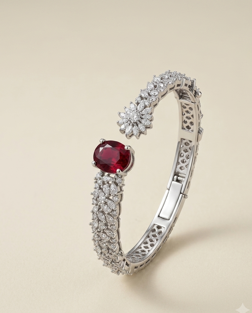 Ruby Radiance Bracelet