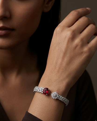 Ruby Radiance Bracelet