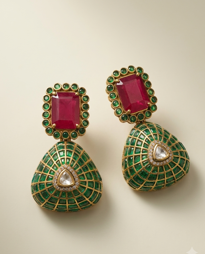 Royale Kundan Studs