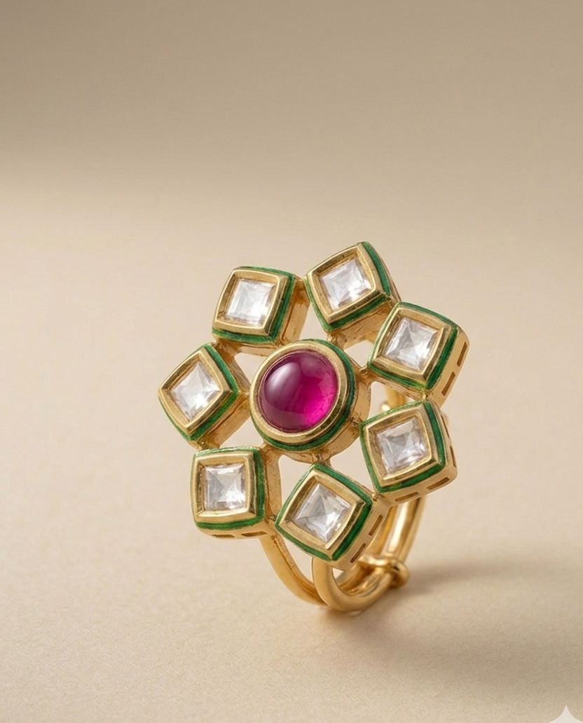 Kundan Royale Ring