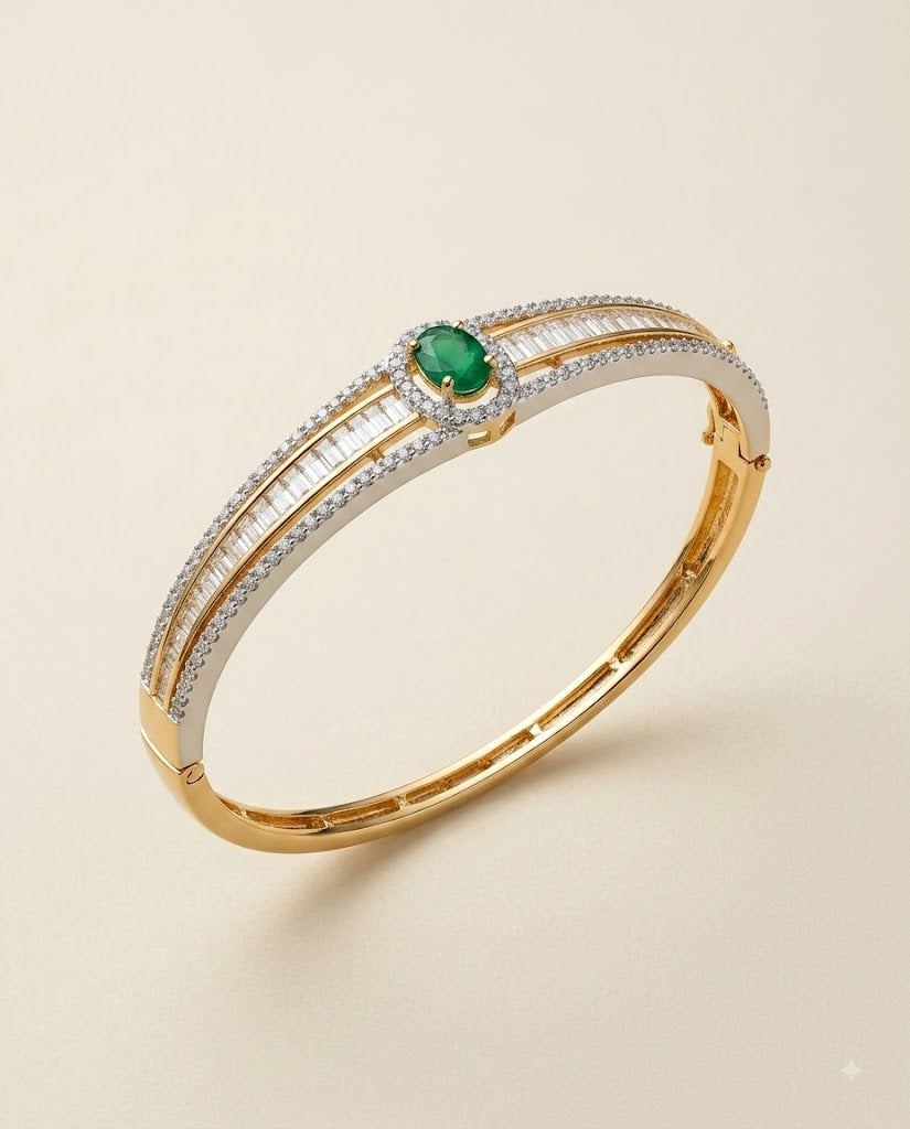 Emerald Brilliance Bracelet