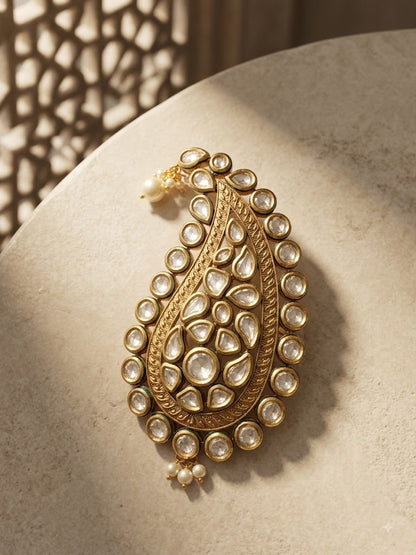 Golden Crescent Polki Kilangi
