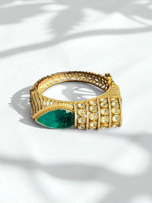 Emerald Aura Cuff