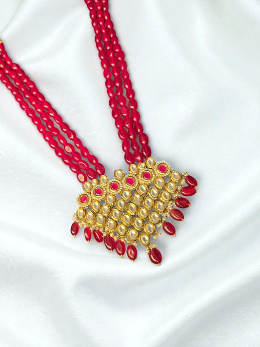 Ruby Polki Necklace