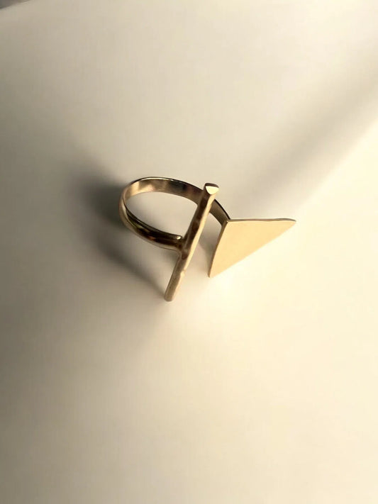 Golden Arrow Ring