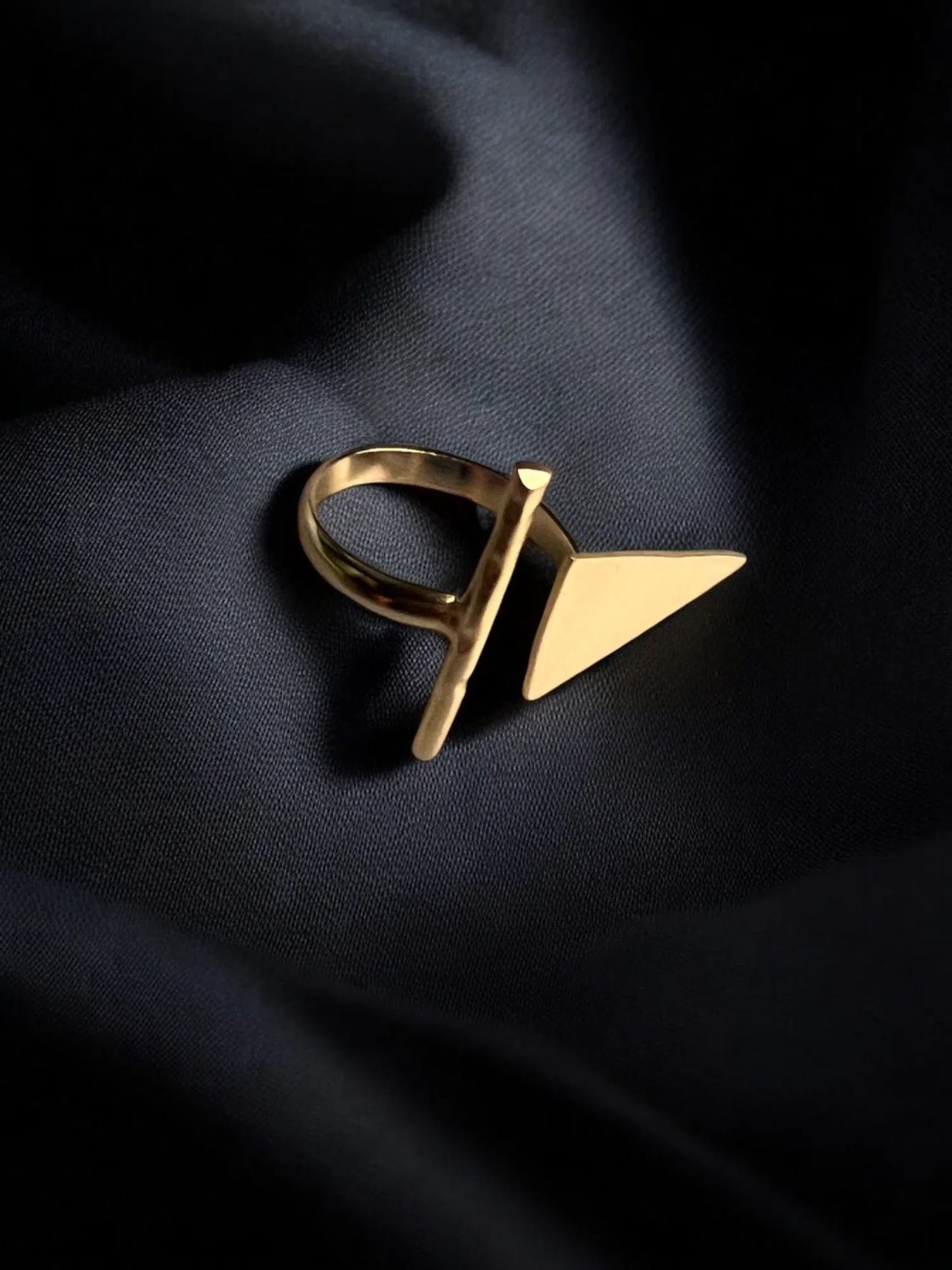 Golden Arrow Ring