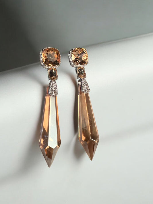 Citrine Drop Earrings